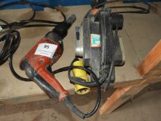 *110V Planer and a Screw Gun