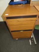 *Two Drawer Foolscap Filing Cabinet in Simulated W