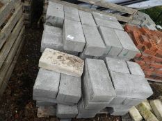 *Pallet of Concrete Blocks
