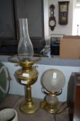 Oil Lamp and Electrified Lamp