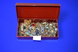 Box of Ladies Costume Jewellery