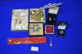 Tray Lot of Costume Jewellery