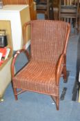 Lloyd Loom Style Armchair