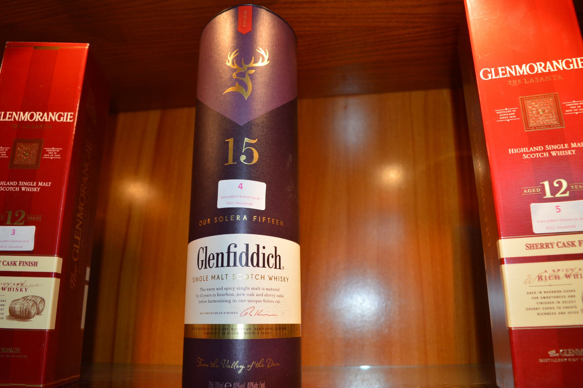 Glenfiddich 15 Year Old Single Malt Scotch Whisky