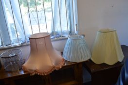 Four Lamp Shades