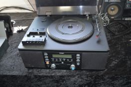 Teac DVD, Cassette, Turntable plus a Pair of Sony