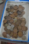 Tray Lot of Assorted Coinage