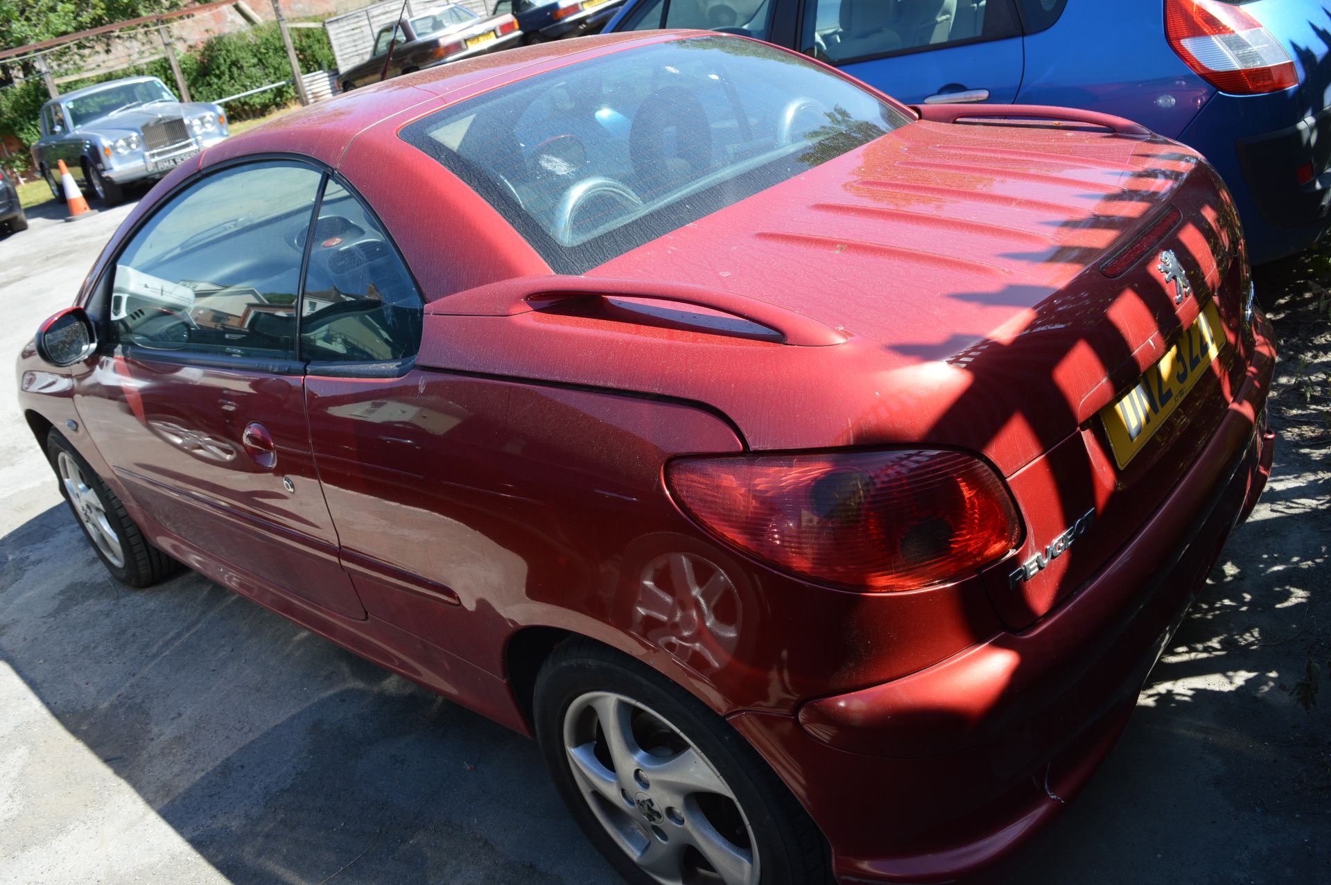 Peugeot 206 Coupe Reg: DNZ 3221 MOT: 03/10/2020 - Image 3 of 3