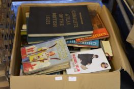 Large Box of Books Including Childrens Annuals, et