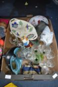 Glassware, Pottery, etc.