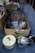 Kitchen Ware Including Stainless Steel Pans, etc.