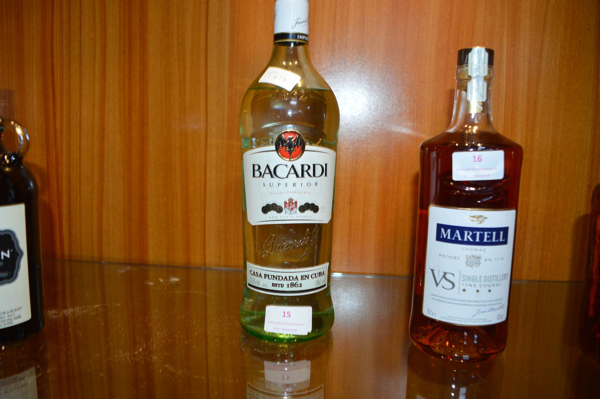 Bacardi White Rum 1L