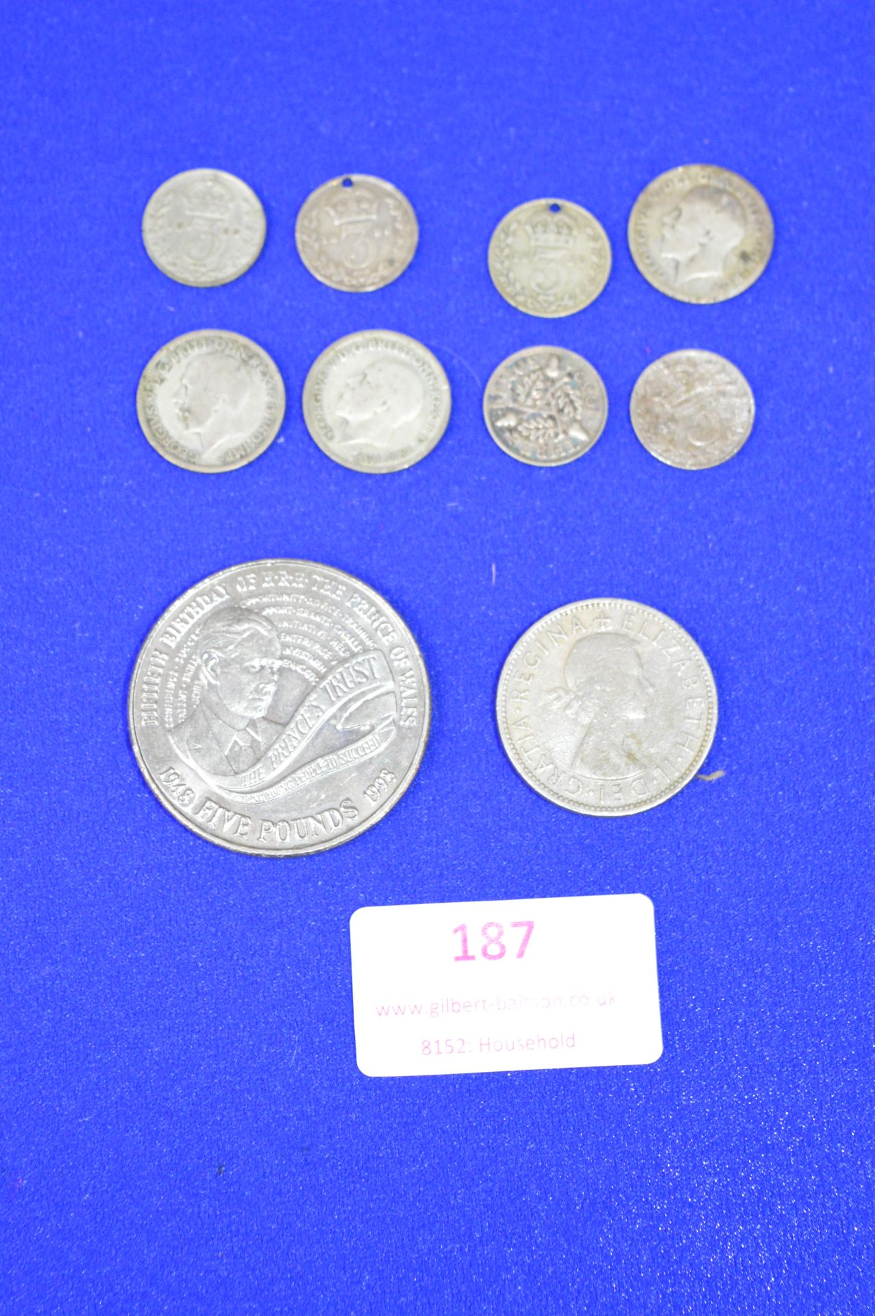 Victorian & Edwardian Silver Coinage plus 1998 UK