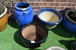 Three Garden Planters