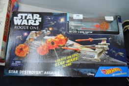 Star Wars Rogue One Hot Wheels Diecast X-Wing Figh