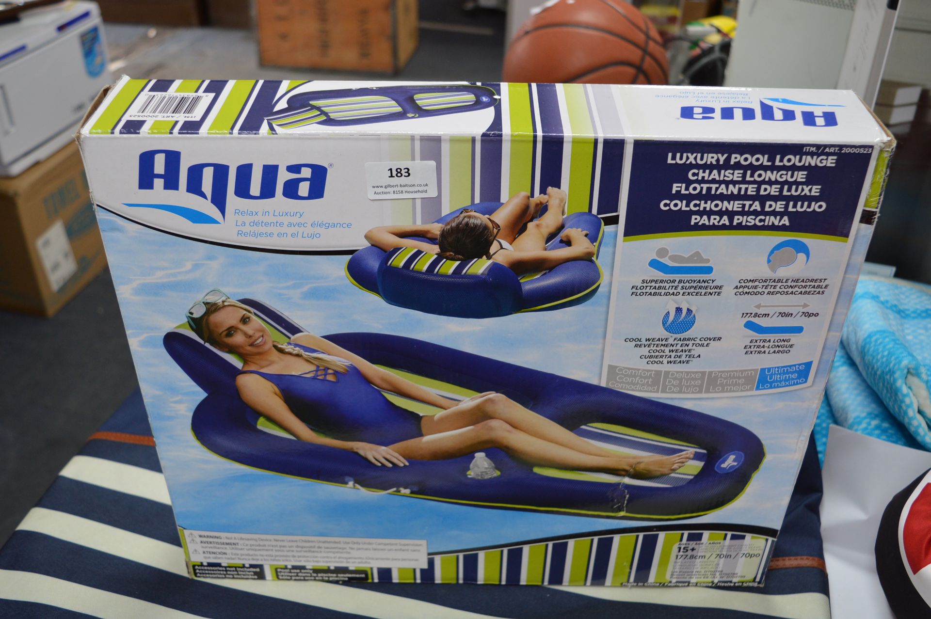 *Aqua Luxury Pool Lounger