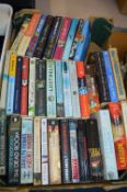 Box of Paperback Fiction Novels