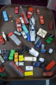 Tray Lot of Miniature Model Cars