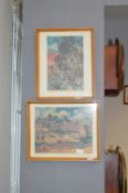 Two Framed Vincet Van Gogh Prints