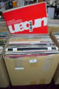 Box of 12" LPs and Dance Records