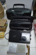 CD Player plus Radios, etc.