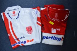 Two Hull KR Shirts Size: 18