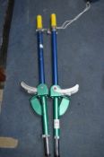 Pair of Metal Stilts