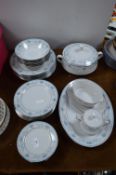 Noritake Blue Hill Pattern Part Dinner Service 30