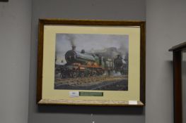 Framed print of the Steam Train "Jersey Lily"