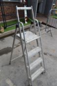 Four Tread Aluminium Step Ladder