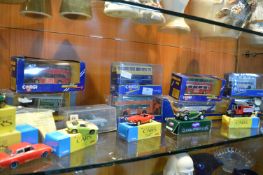 Boxed Corgi and Other Vintage Diecast Cars and Bus