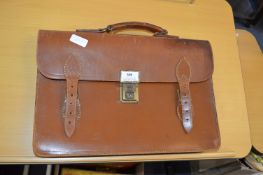 Vintage Leather Briefcase