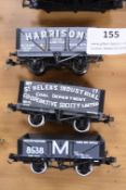 Three Bachmann 00 Gauge Coal Wagons "Ministry of M