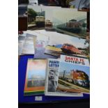 Six Mounted Railway Photographs and Three Railway