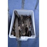 Tub of Assorted 00 Gauge Track