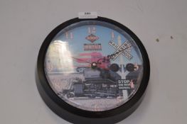 Heritage Steam Collection Railway Clock