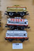 Three Bachmann 00 Four Wheel Tankers