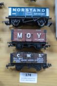 Two Bachmann and a Norstand 00 Gauge Wagons