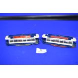 Two Diecast 00 Trolley Buses