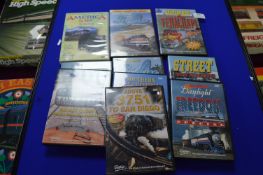 Ten USA Railway DVDs