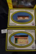Two Dapol 00 Model Kits - Double Fronted Shop and