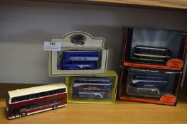 Five Diecast Model Buses - East Yorkshire & Hull C