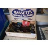 Bassets Licorice All Sorts Wooden Box Containing Collectibles...