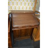 Small Oak Roll Top Desk