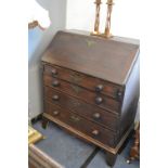 Georgian Mahogany Bureau (AF)