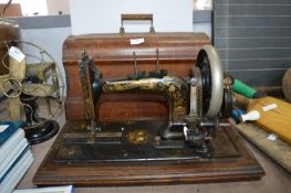 Victorian Sewing Machine - W. Rushby, Louth