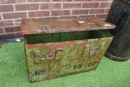 Vintage Army Munitions Box