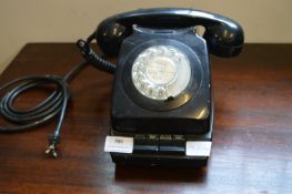 Period Black Telephone