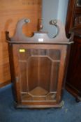 Astral Glazed Mahogany Corner Cupboard