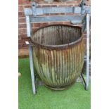 Vintage Galvanised Dolly Tub